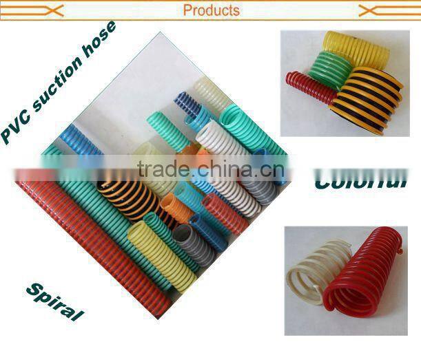OEM pvc spiral suction hose pipe price