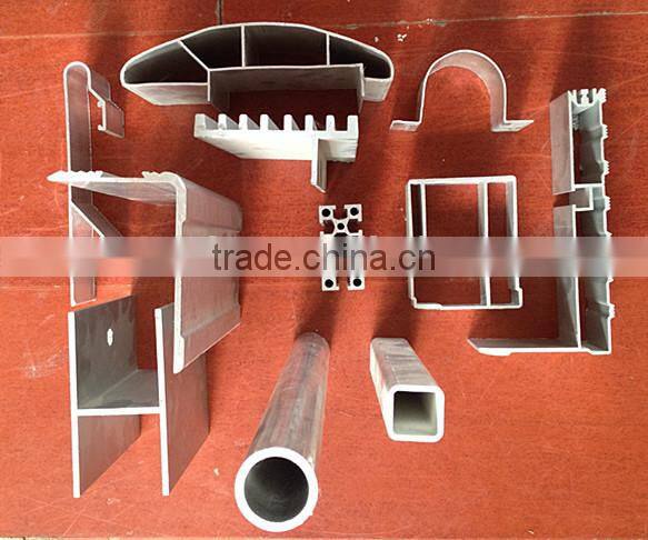 Oval aluminum extrusion tube