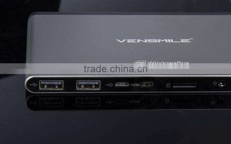 Vensmile IPC0002 W10 Intel Quad Core 2GB 32GB Window 8.1 OS Wintel TV Box Mini Smart PC