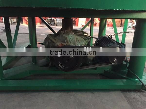 Gold ore wet edge pan mill, low price gold processing line made in China