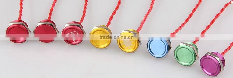 Daier 19mm IP68 piezo switch