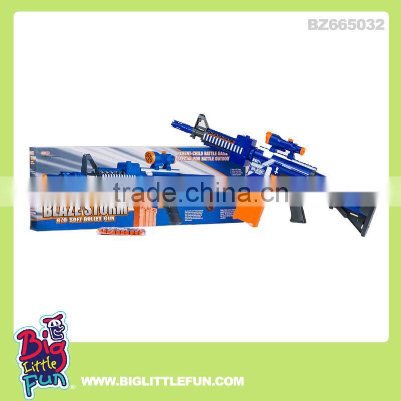 Soft air gun with 10 soft bullets