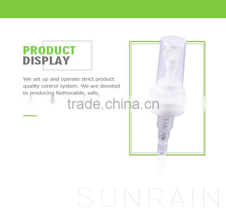 popular quality PP over cap 1CC fine mist sprayer