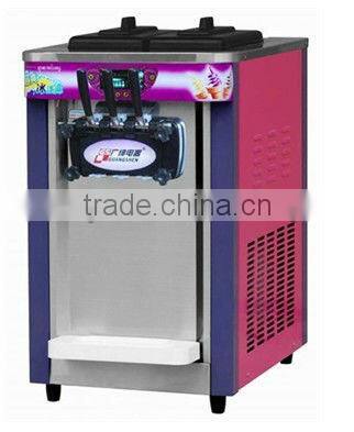 hot sale BJ188S tabletop three flavor ice cream maker