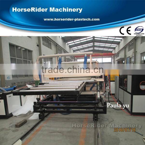 pvc celuka foam sheet extruder line/plastic sheet making machine/plastic extrusion machine extruder