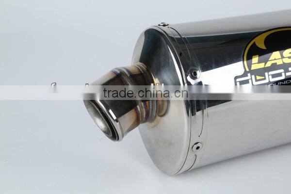 For SUZUKI GSF1200 BANDIT 2004-2005 SM Motorcycle Exhaust Pipe LASER Duo-Tech slip-on muffler + cat.