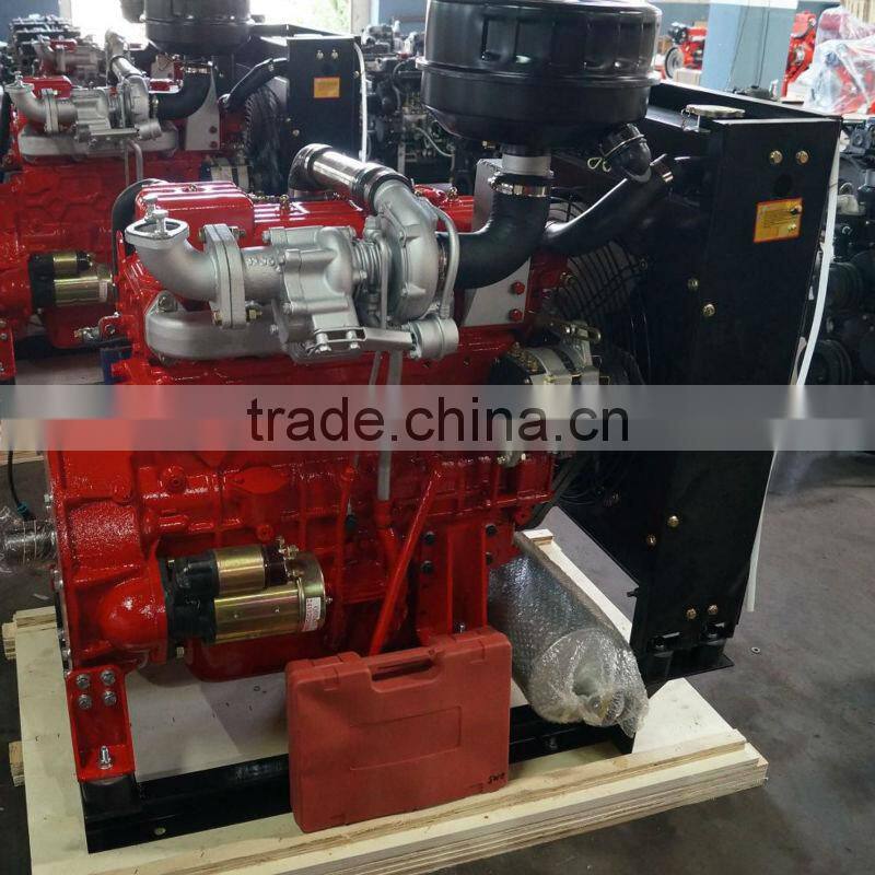 Diesel engine for fire fighting training equipment with radiator 4105T