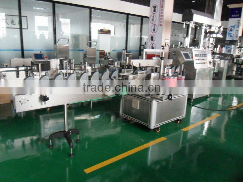 New automatic bottle labeling machine