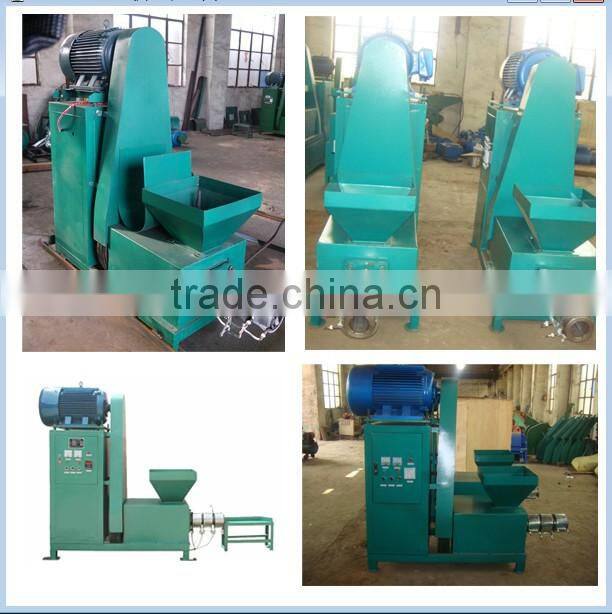 peanut husk extruder / hollow peanut shell briquette making machine