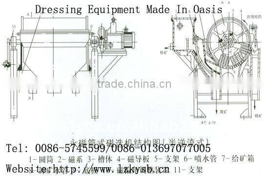 High Quality Lead/Wet Strong-intensity Magnetic Separator