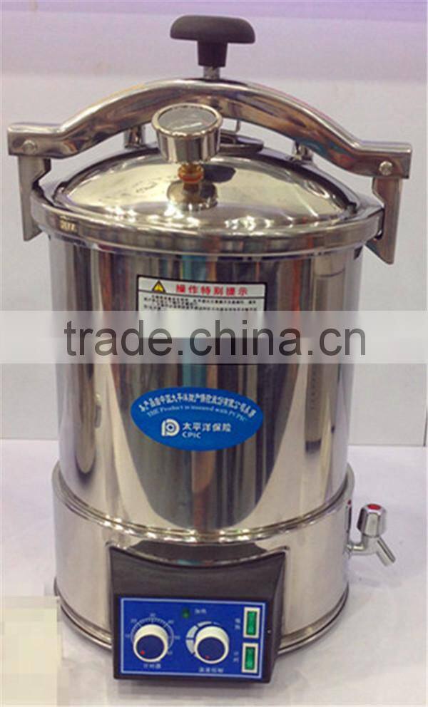 Bluestone Cheap Portable Autoclave High Pressure Steam Sterilizer