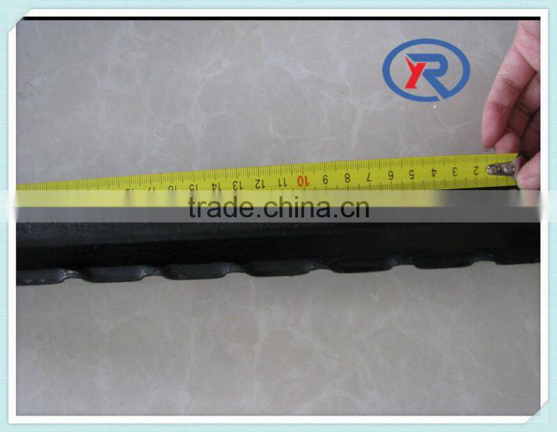 black Y Steel Fence Post metal post