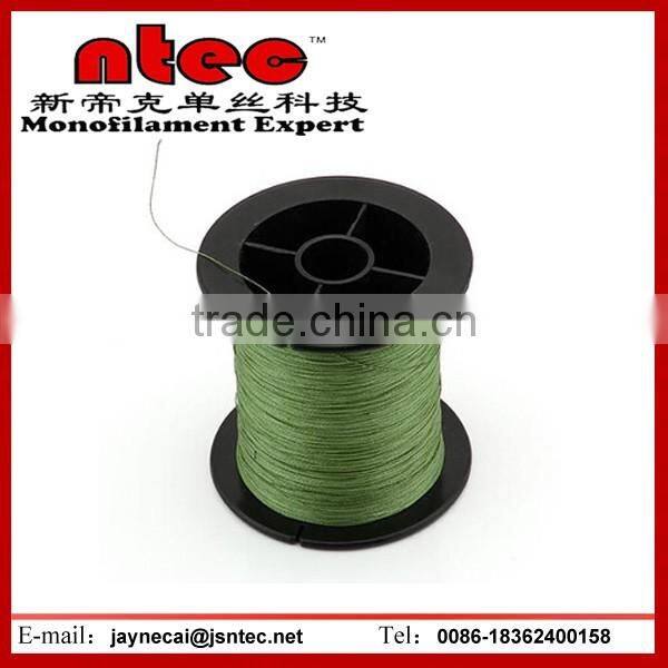 Floating line 0.12mm 15lb PE braided fishing line 4 strand