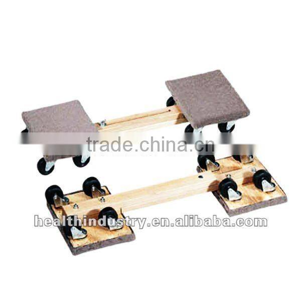 Furniture Mover Dolly with pink carpet