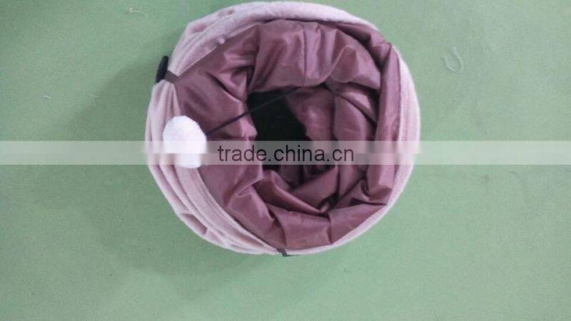 The cat toys plush tunnel/custom plush toys
