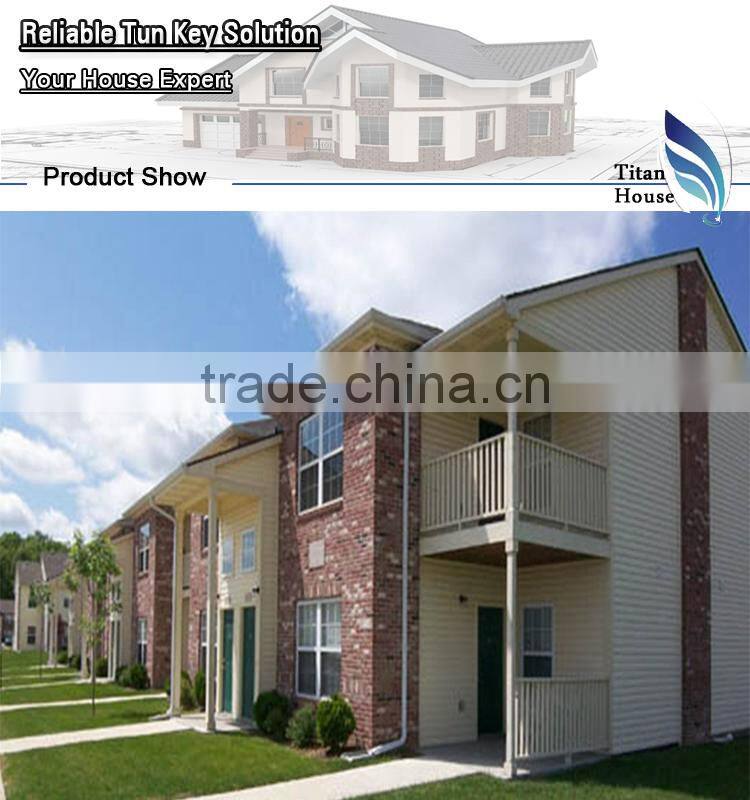 Cheap Light Steel Frame Fabricated Small Home and Commercial Real Estate