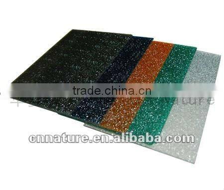 polycarbonate embossed sheet for Building material