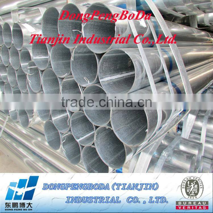 DPBD 1"*3.0mm Invernaderos pre tubos de acero galvanizado