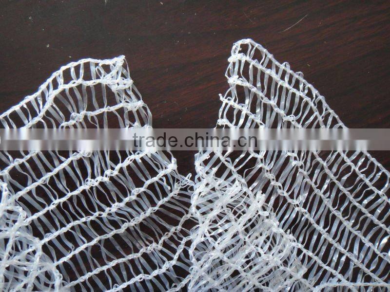 36*39CM,white Autobags for food,vegetable and fruit, plastical knitted raschel bag