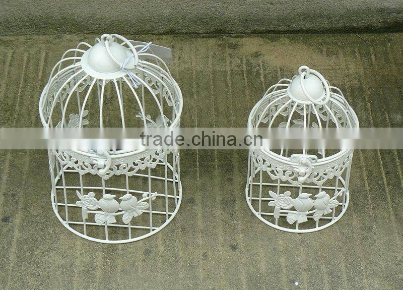 2014 wholesale metal bird cages for wedding decoration