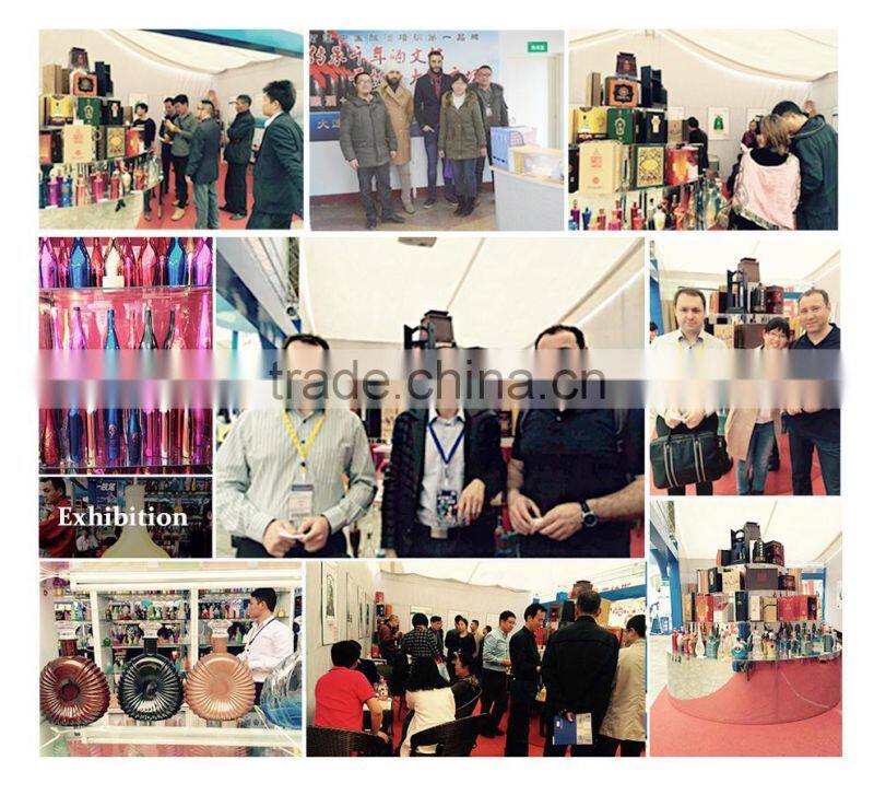 700ml Premium Fancy Glass Tequila Bottle, Custom Crystal Clear Wine Bottle Chinese Manufacture