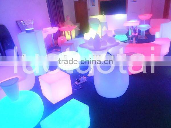 High Quality PE LED Bar Chair