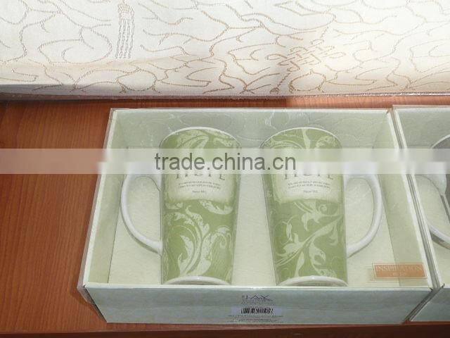 high quality ceramic round candle holder for Christmas