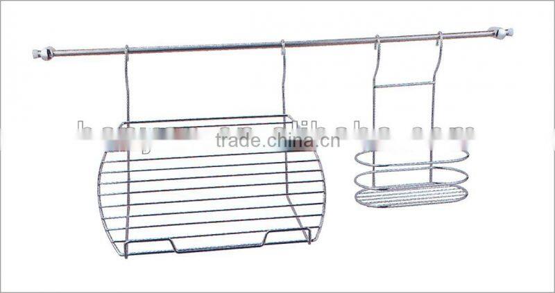 Jiangmen Kitchen Stainless Steel Hanging Knife and Spoon Holder Rack