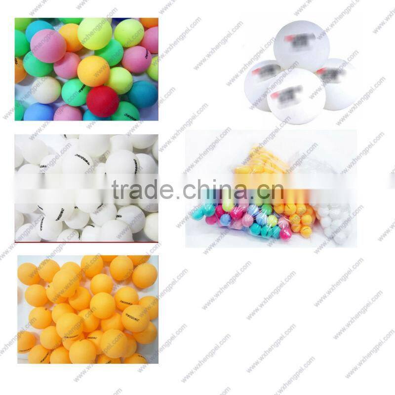 OEM good quality celluloid 40mm seamless tabble tennis pingpong ball for match and training can print your logo