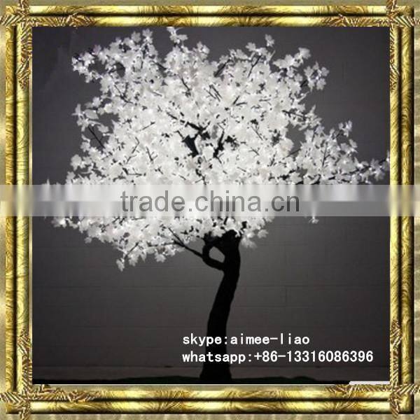 Q123011 led peony flower tree light garden decoration outdoor led tree