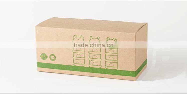 Wholesale Stock Small Order Cartoon Worm Baby Milk Snacks Storage Box