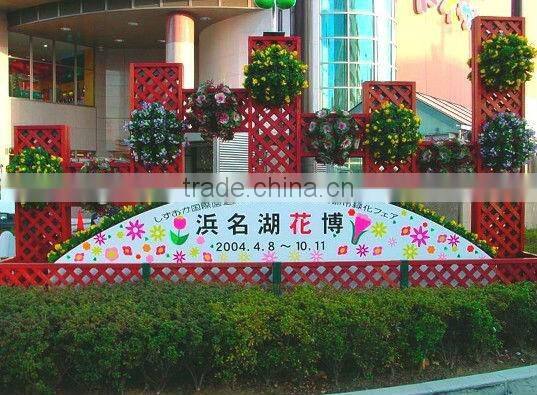 SOL self-watering grow planter plastic flower planter flower ball pots