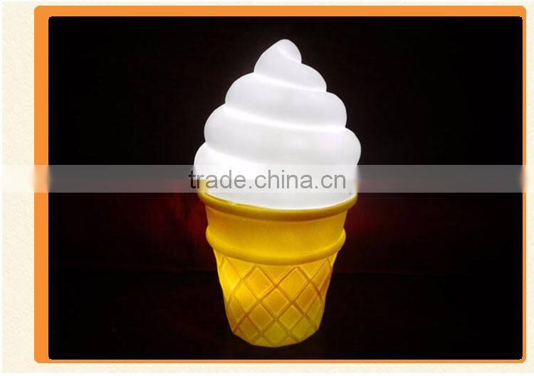 Portable Cute Colorful Ice cream Night Lights for baby Night