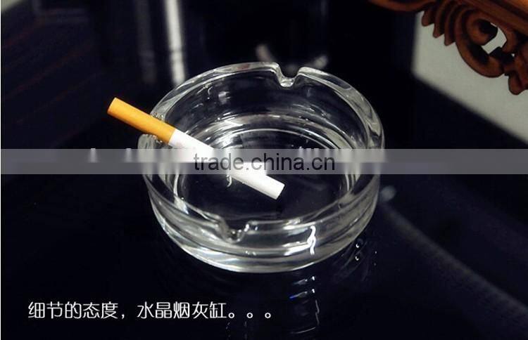 Smoking clear ashtray, silver electroplating ceramic ashtray