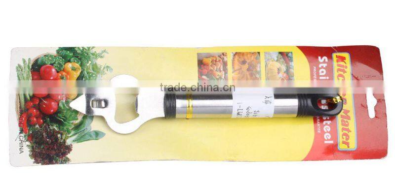 stainless steel metal wine bottle opener