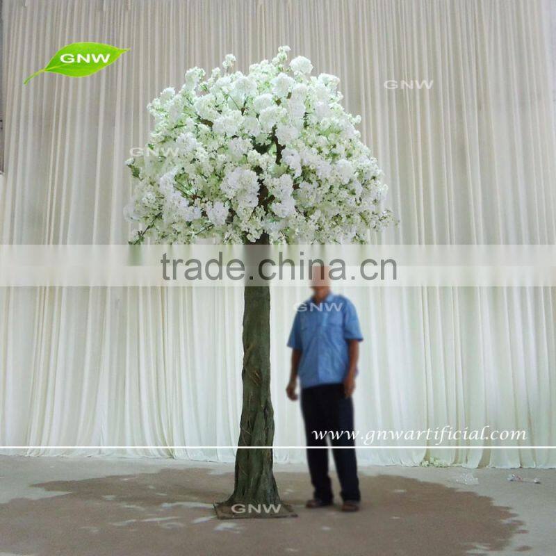 GNW BLS1606002-GL001 artificial pink big cherry blossom branches for wedding