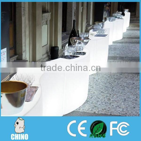 High Top LED Bar Counter Nightclub Bar Counter