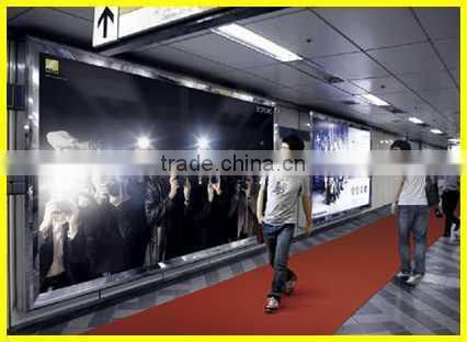 1800*1200 mm aluminum frame subway light box