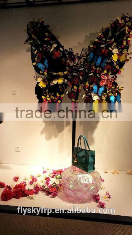 Butterfly Shaped Window Display