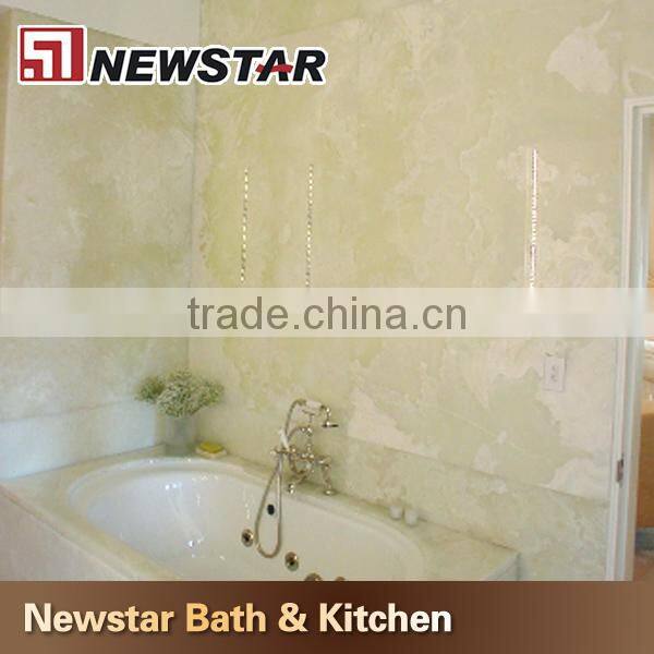 Hot sales Chinese polished onyx tub surround