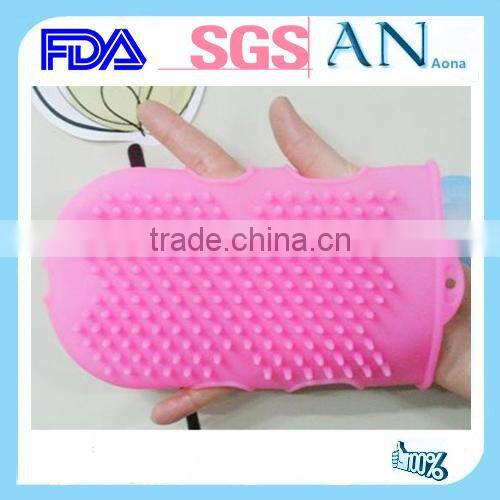 HOT Selling Silicone Massage Bath Gloves Silicone Massage Glove