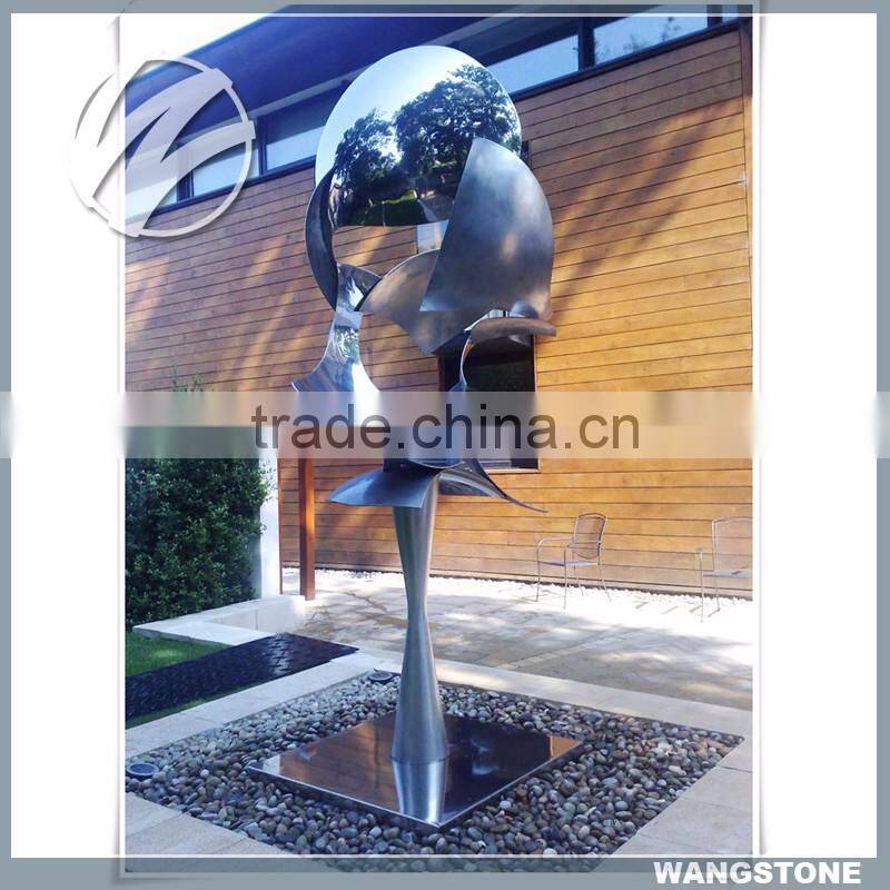 Abstract Stainless Steel Outdoor Modern Art Sculpture