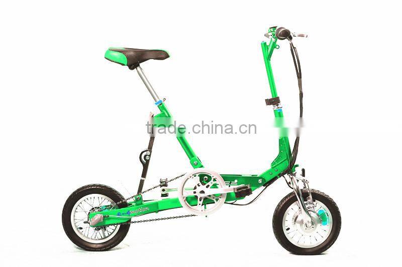 12 inch electric folding bike with aluminum frame