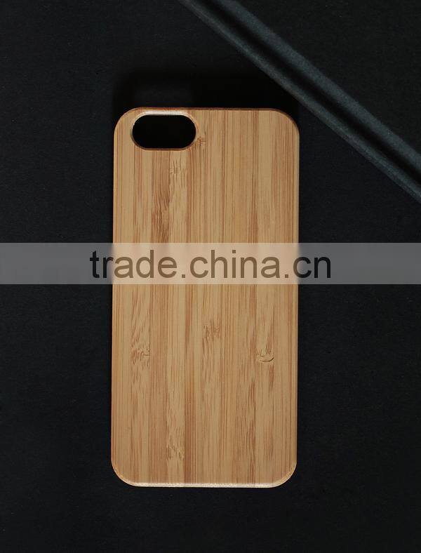 wooden case for smartphone wooden+PC case for iphone 6 PC+Wood shell