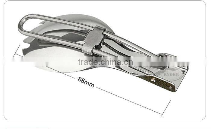 Titanium Foldable Spork