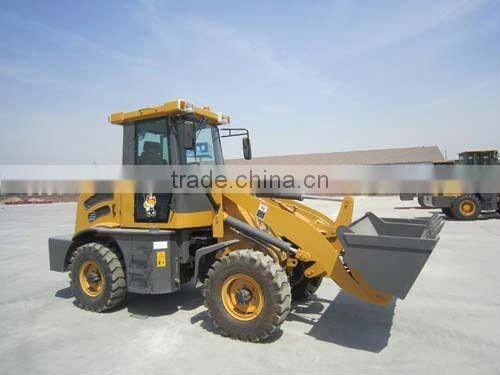wheel loader with CE and quick hitch ,joystick