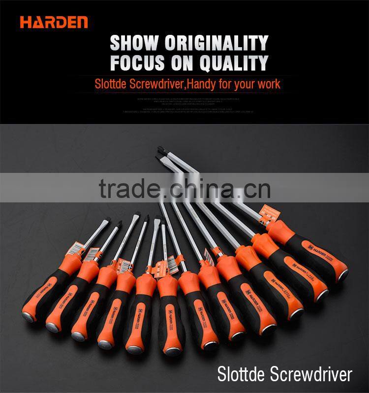Professional Magnetic Hand Tools CRV Slotted Head Screwdriver