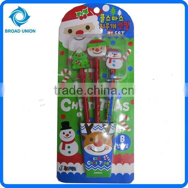 Wholesale Pencils with Eraser for kids Novelty Erasers