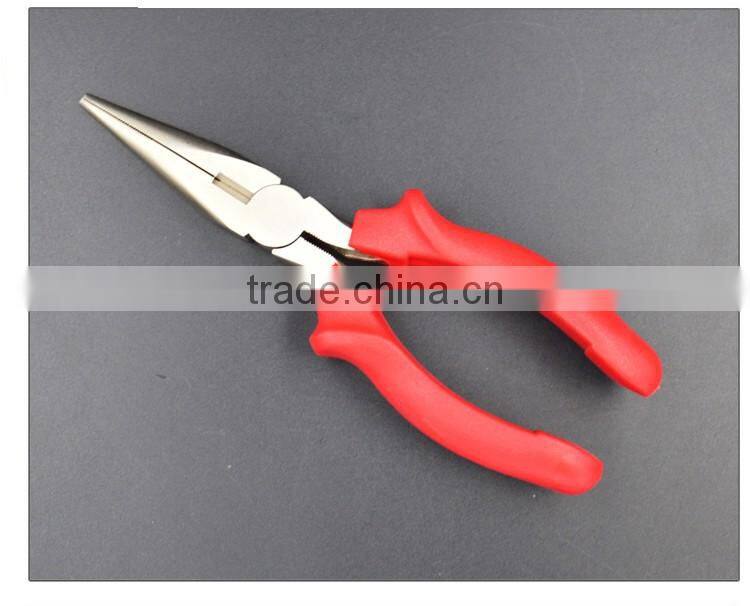 2016 Animal handle function long nose plier,Mini plate diagonal cutting pliers ,Carbon Steel Plier black