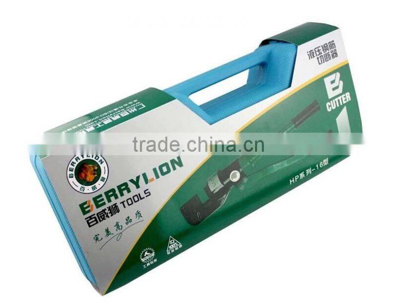 Berrylion heavy duty hydraulic rebar cutter